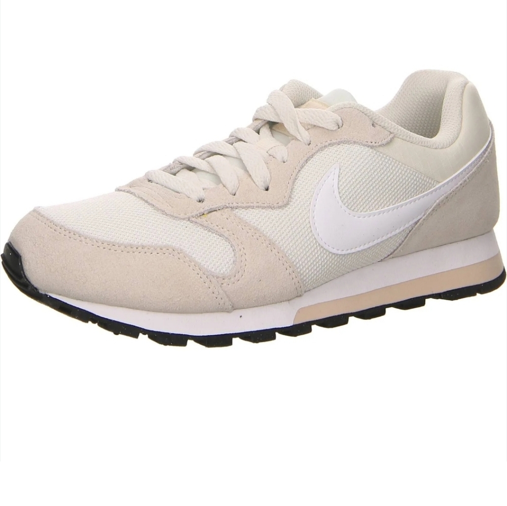 Nike Md Runner 2 Trainers Sneakers Tennis Shoes In Phantom White, Cream & Pink